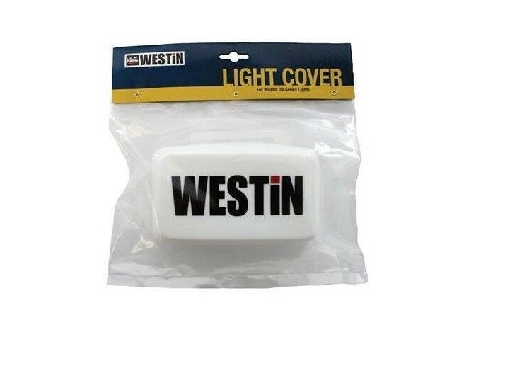 Westin Universal Automotive Driving Lights Large Rectangular Light Cover White