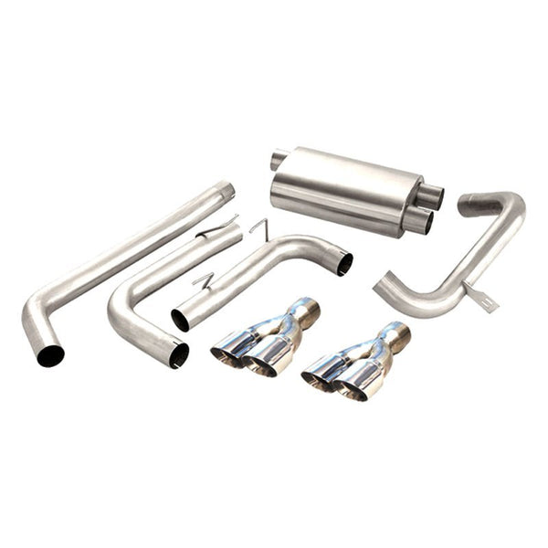 Corsa 304 SS Cat-Back Exhaust System with Quad Rear Exit For Chevy/Pontiac 14143