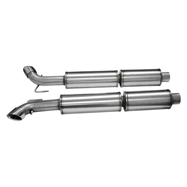 Corsa 304 SS Cat-Back Exhaust System with Split Side Exit For Viper 03-10 14174