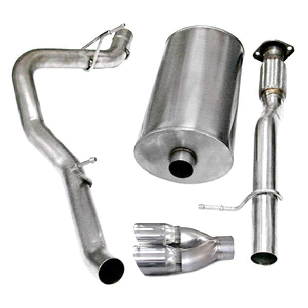 Corsa 304 SS Cat-Back Exhaust System with Dual Side Exit For Chevy/GMC 14246