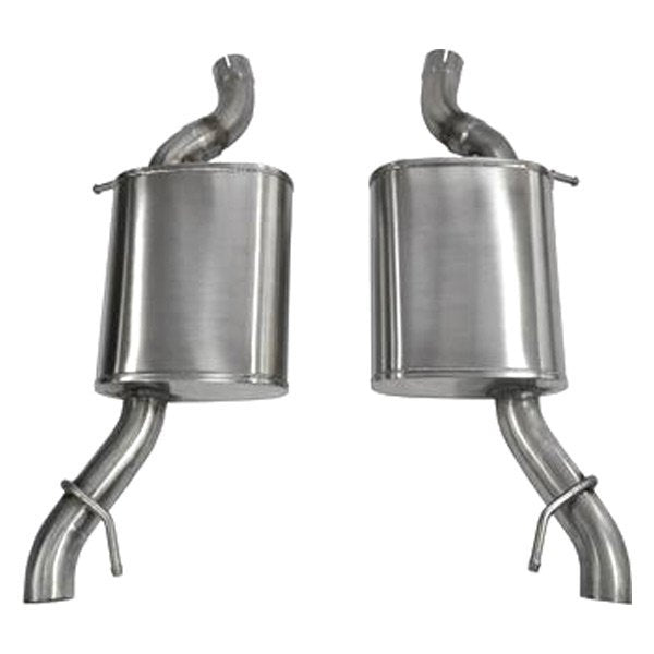 Corsa 304 SS Axle-Back Exhaust System Split Rear Exit For Cadillac 14-17 14325