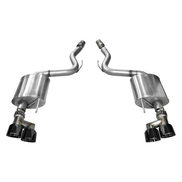 Corsa 304 SS Axle-Back Exhaust System Quad Rear Exit For Mustang 15-18 14336BLK