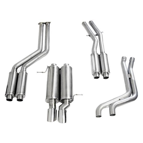Corsa 304 SS Cat-Back Exhaust System with Dual Rear Exit For BMW 99-06 14551