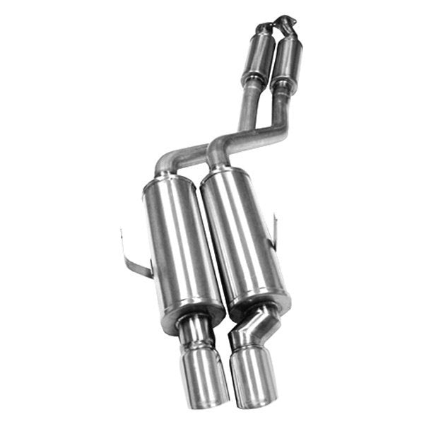 Corsa 304 SS Cat-Back Exhaust System with Dual Rear Exit For BMW 92-99 14553