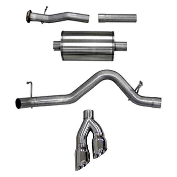 Corsa 304 SS Cat-Back Exhaust System w/Dual Side Exit For Chevy/GMC 15-16 14744