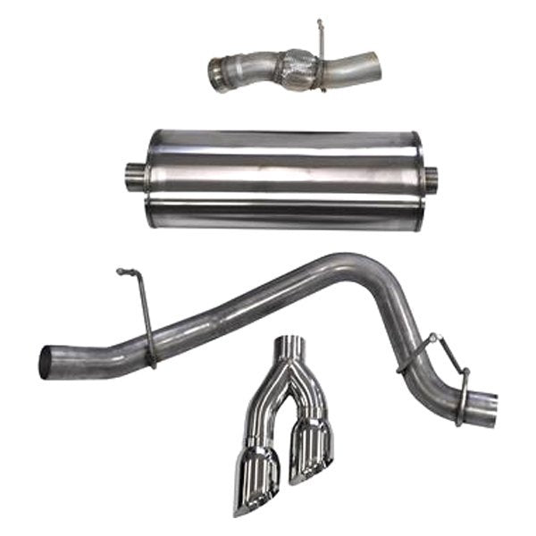 Corsa 304 SS Cat-Back Exhaust System Dual Side Exit For Cadillac/GMC/Chevy 14826