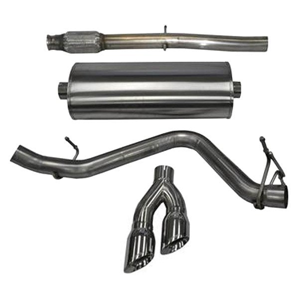 Corsa 304 SS Cat-Back Exhaust System Dual Side For Silverado/Sierra 14-19 14874