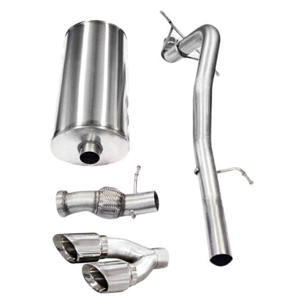 Corsa 304 SS Cat-Back Exhaust System with Dual Side Exit For Cadillac/GMC 14878