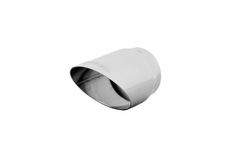 Flowmaster Polished 2.5" Weld On Universal Angle Cut Exhaust Tip - 15353