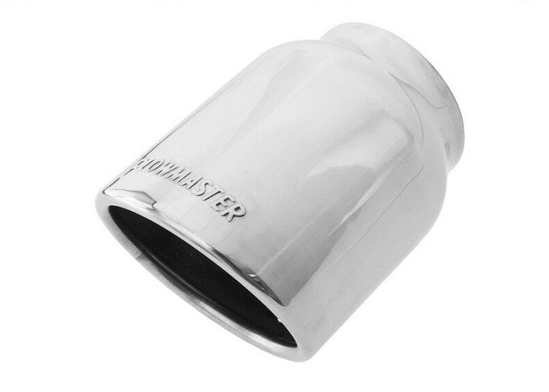 Flowmaster 4" Stainless Steel Rolled Angle Exhaust Tip for 3" Tailpipe - 15371