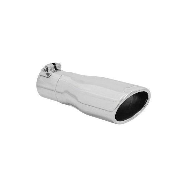Flowmaster 3" x 4.5" Stainless Rolled Angle Exhaust Tip for 2.5" Tailpipe 15381