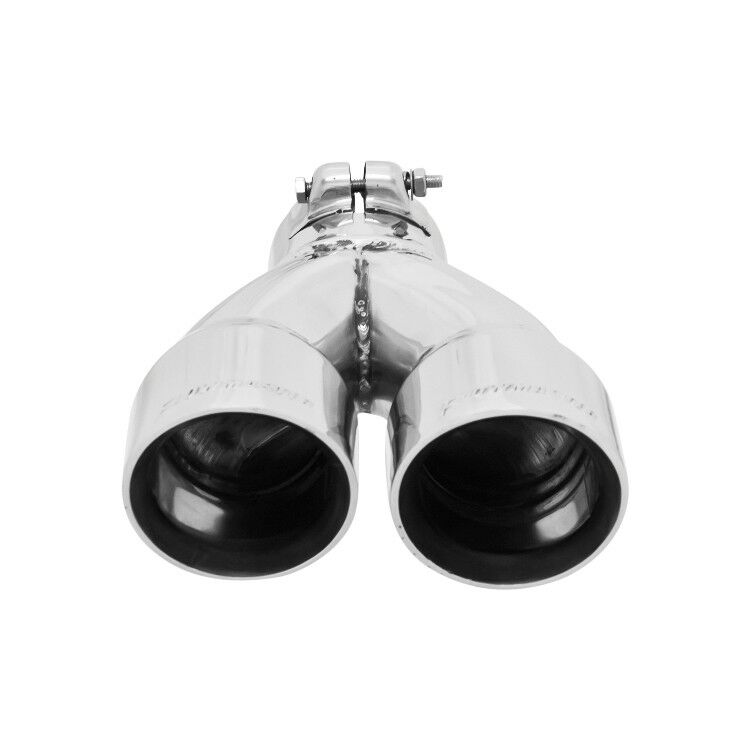 Flowmaster 3" Stainless Dual Exhaust Tip Left Side Mount for 2.5" Tailpipe 15390