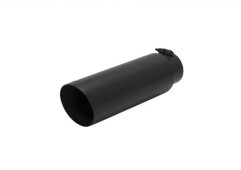 Flowmaster Universal Black Angle Cut 4" Exhaust Tip for 3" Tube - 15398B