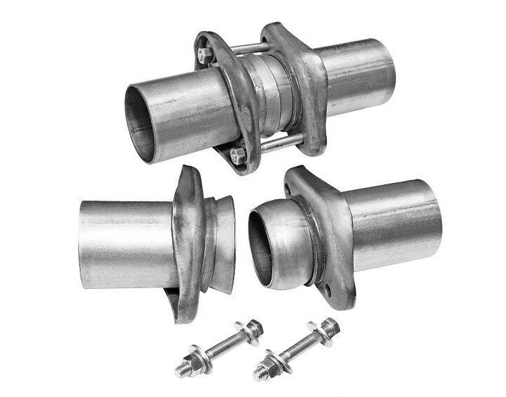 Flowmaster 2.5" to 2.5" Header Collector Ball Flange Kit *Requires Welding 15938
