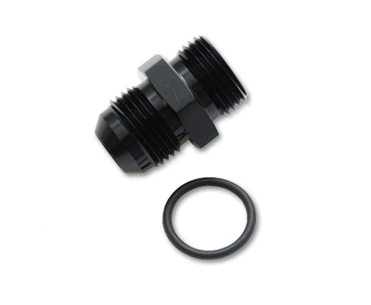 Vibrant Straight Cut Adapter Fitting -6AN Flare to -6AN with O-Ring - 16826
