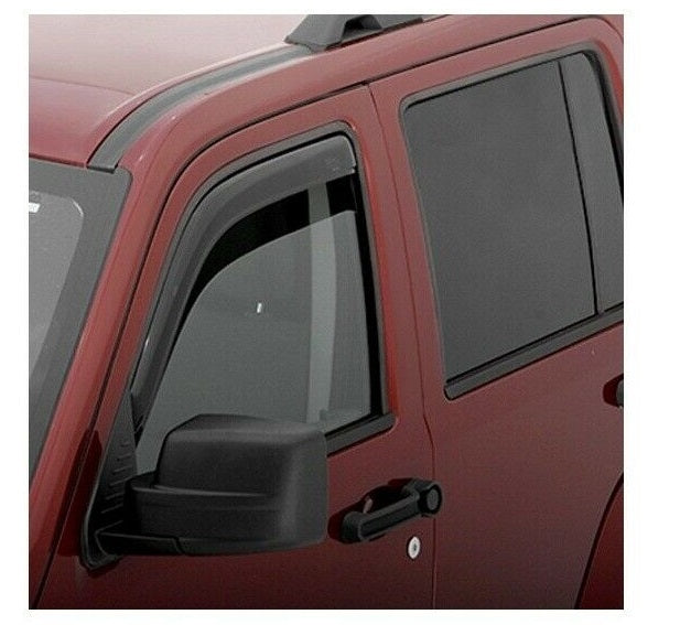 AVS Smoke In-Channel Side Window Deflectors For Toyota Sienna 1998-2003 - 192052