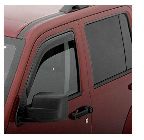AVS Smoke In-Channel Side Window Deflectors For Nissan Quest 1993-1998 - 192081