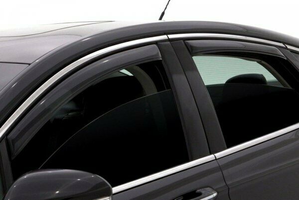 AVS In-Channel Smoke Side Window Deflectors For Toyota Camry 2002-2006 - 194236