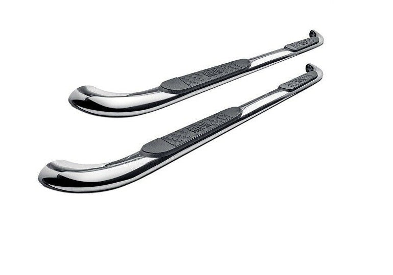 Westin For 03-09 Dodge Ram Platinum Series Oval Nerf Bars 4"Polished Stainless