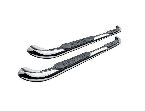 Westin For 14-18 Sierra 1500 Platinum Series Oval Nerf Bars 4"Polished Stainless