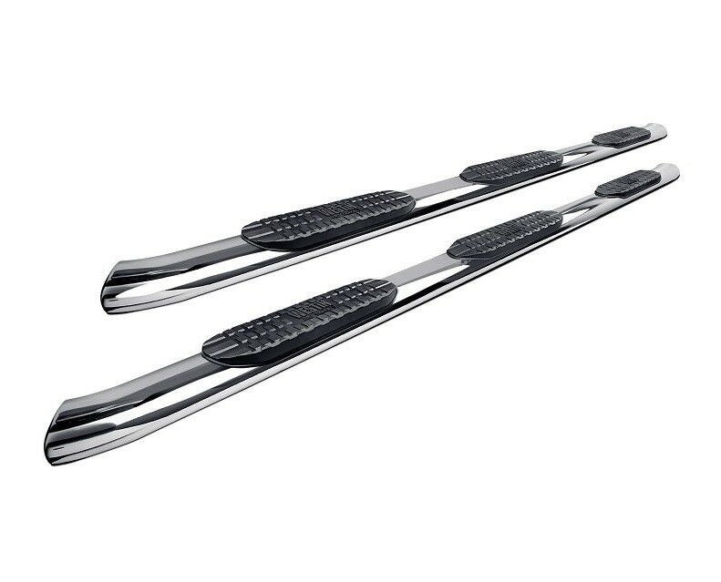 Westin For 09-14 F-150 Pro Traxx Wheel-to-Wheel Polished Oval Tube Step Bars