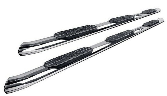 Westin For 07-18 1500 Pro Traxx Wheel-to-Wheel Polished Oval Tube Step Bars