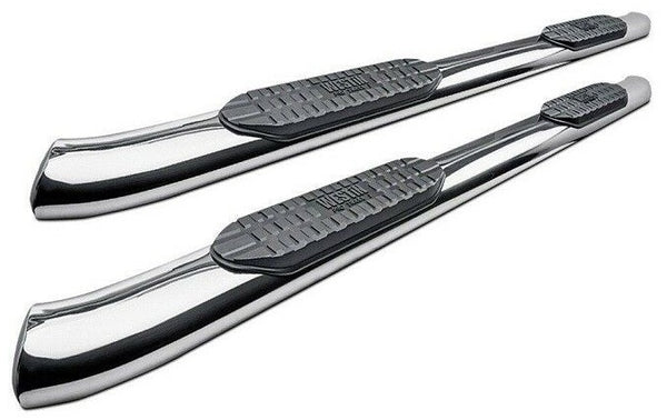 Westin For 09-14 Ford F-150 PRO TRAXX Oval Nerf Bars 5"Polished Stainless