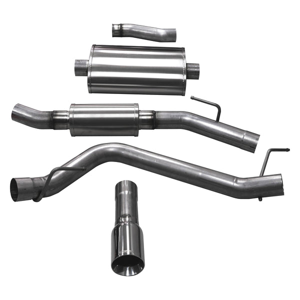 Corsa 304 SS Cat-Back Exhaust System with Single Side Exit For Jeep 20-21 21062