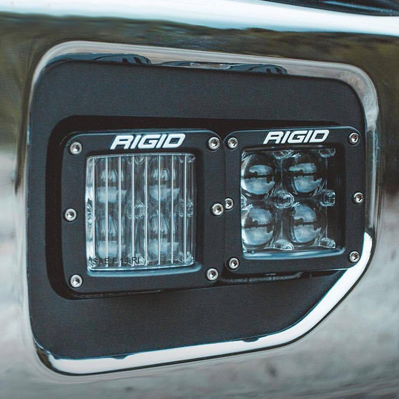 Rigid Industries D-Series Pro HD 3" 2x30W Flood Beam LED Lights - 222113