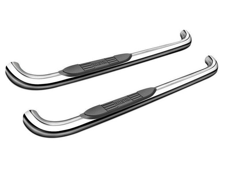 Westin For 08-13 Sierra 1500 E-Series Round Nerf Bars 3"Polished Stainless