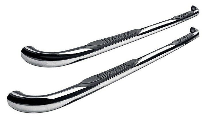 Westin For 06-10 Ford Explorer E-Series Round Nerf Bars 3"Polished Stainless