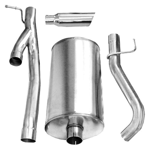 Corsa Cat-Back Exhaust System Single Side Exit For Silverado/Sierra 03-06 24292