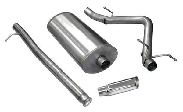 Corsa Cat-Back Exhaust System Single Side Exit For Silverado/Sierra 11-13 24523