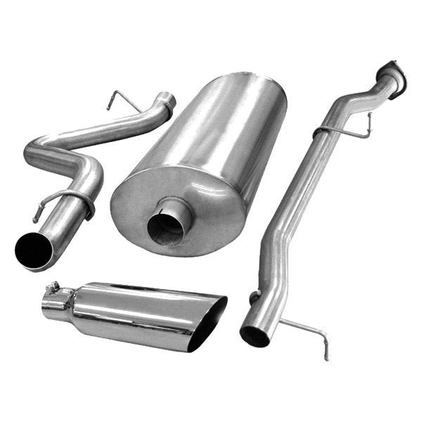 Corsa Cat-Back Exhaust System Single Side Exit For Silverado/Sierra 07-10 24894