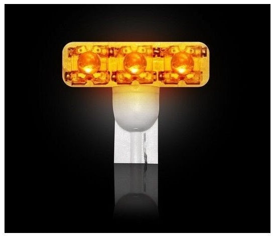 RECON 1W LED Cab Roof Light Bulb Amber For 99-15 Ford Super Duty - 264180AM