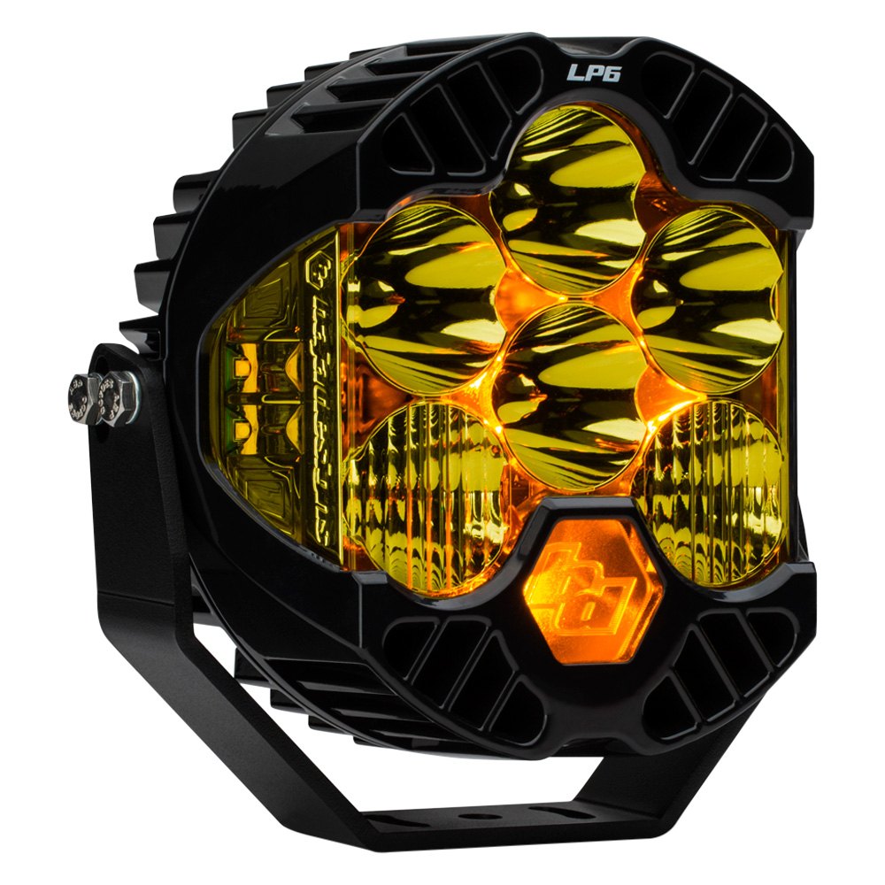 Baja Designs 6" Pro Driving/Combo Led 8400 Lumens Utilizing 6 LEDs Amber -270013