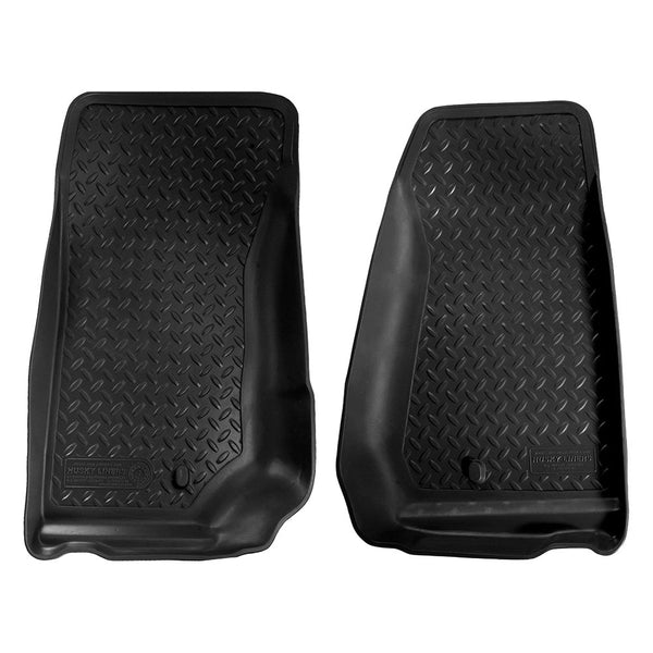 Husky Liners Classic Black 1st Row Liners For 2007-2013 Jeep Wrangler - 30521