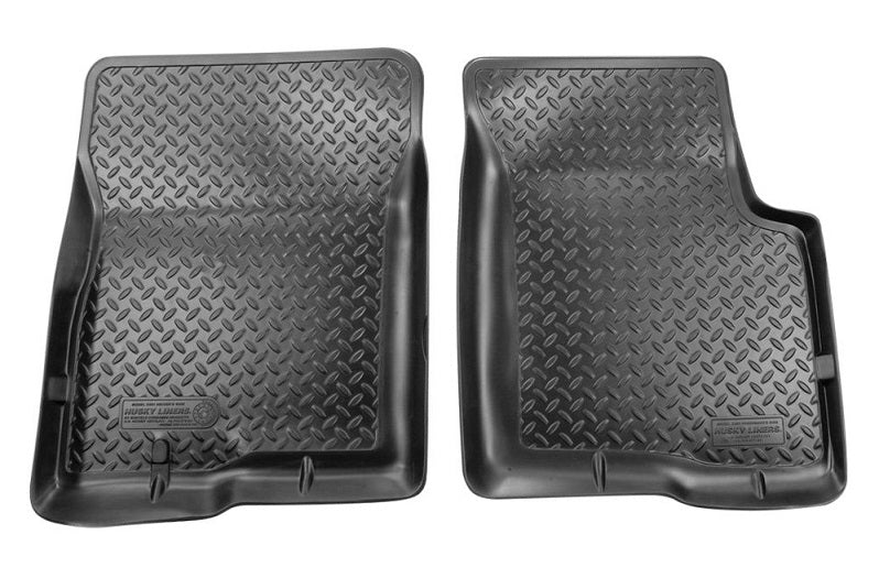 Husky Liners Black 1st Row Liners For 1999 Ford F-250 & F-350 Super Duty - 33811