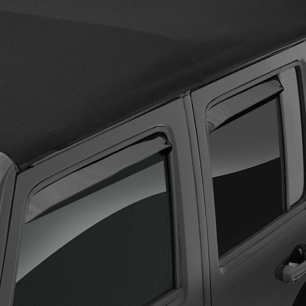 AVS Black Side Window Deflectors For Buick LeSabre 2-Dr 6 4-Dr 1986-1991 - 34122
