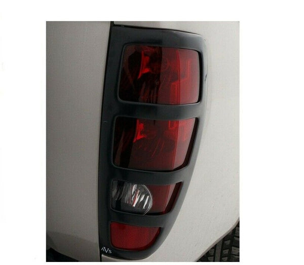 AVS Slots Black Taillight Guards For Chevy Colorado/GMC Canyon 2004-2012 - 36146
