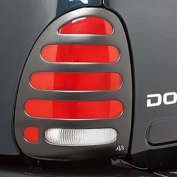 AVS Slots Black Taillight Guards For Ford F-150 2-Dr & 4-Dr 2004-2008 - 36225
