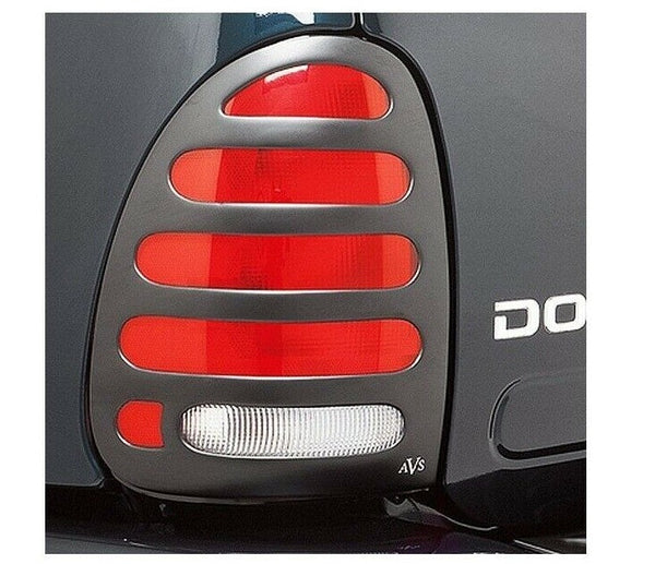 AVS Slots Black Taillight Guards For Chevy Blazer Sport Utility 2-Dr 92-94-36343