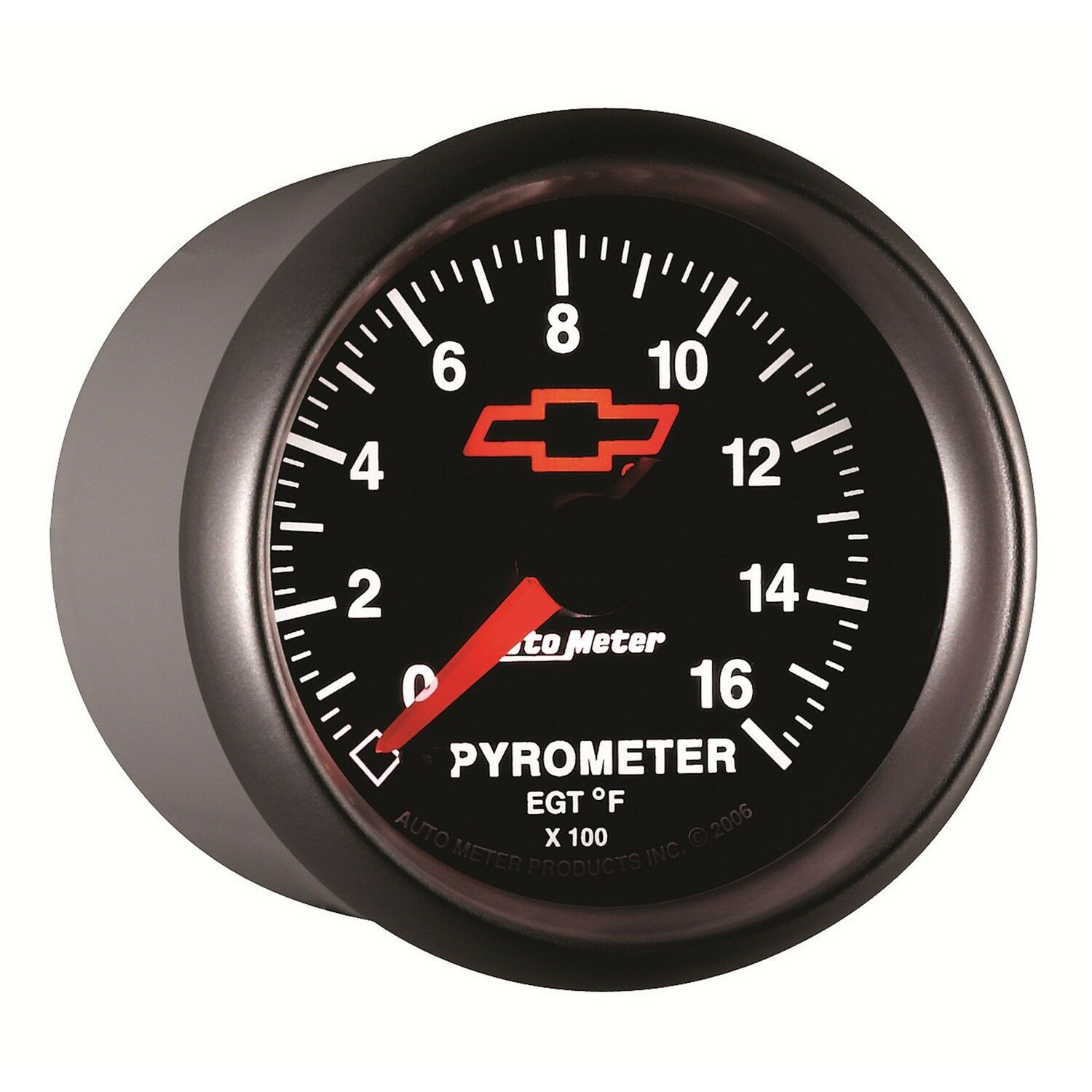 AutoMeter Sport-Comp II Chevy Bowtie Analog Gauge - 3644-00406