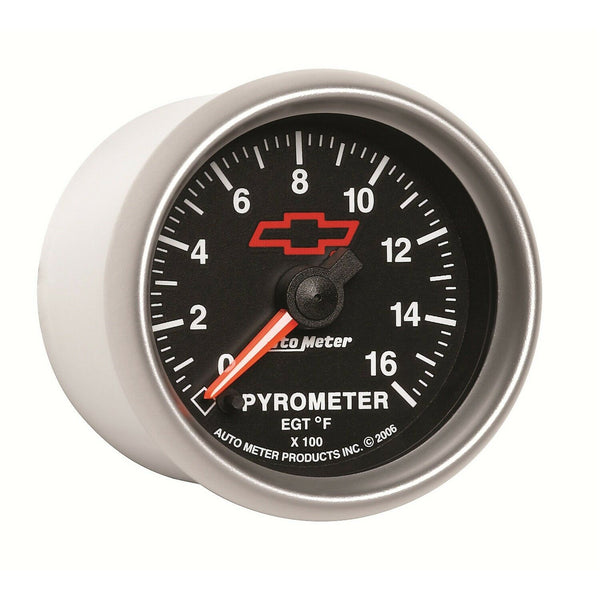 AutoMeter Sport-Comp II Chevy Bowtie Analog Gauge - 3644-00406