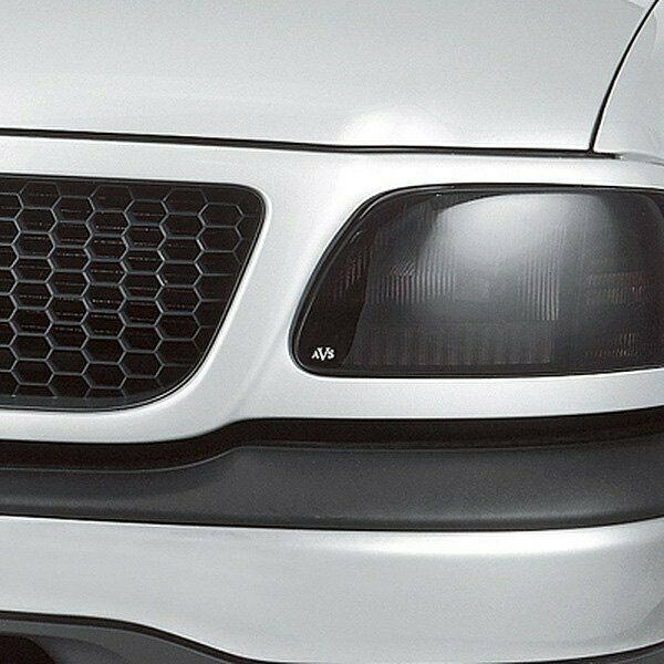 AVS Black Headlight Bezels For Ford Chevrolet Trailblazer l6&V8 2002-2009- 37430
