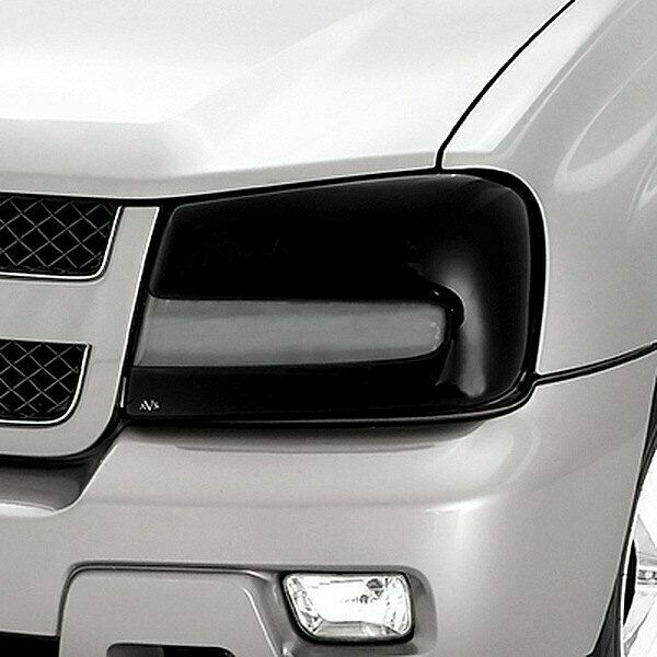 AVS Black Headlight Bezels For Ford Chevrolet Trailblazer l6&V8 2002-2009- 37430