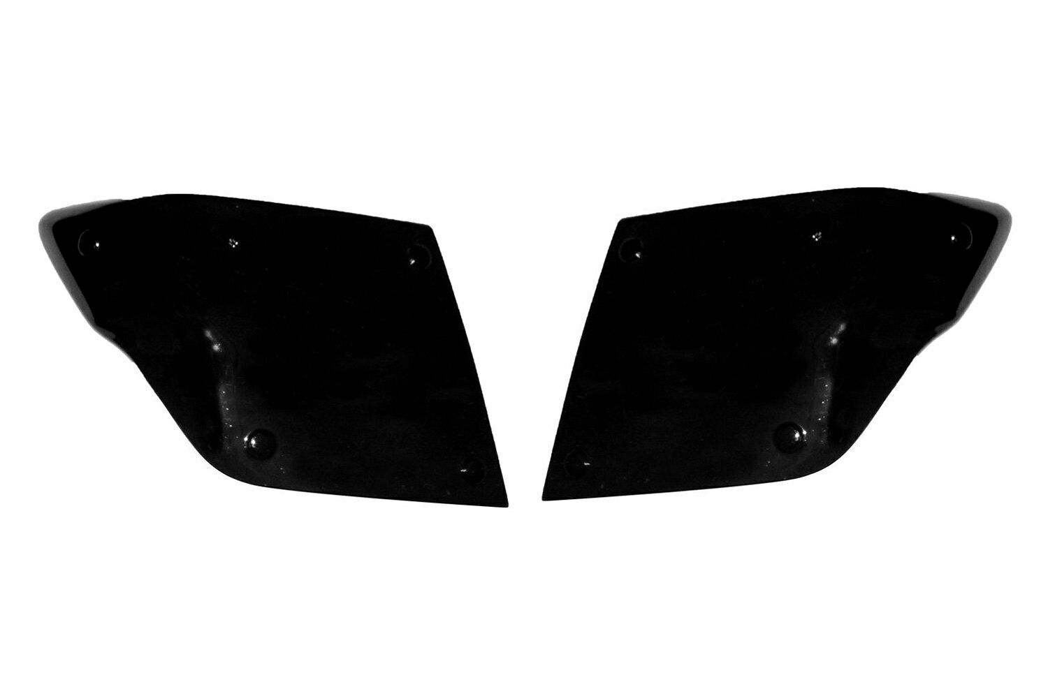 AVS Dark Smoke Headlight Guards For Nissan Titan (XD) 5.0L 5.6L V8 16-20 - 37644