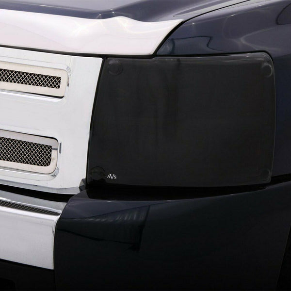 AVS Dark Smoke Headlight Guards For Ford F-150&F-250/Expedition 1997-2003- 37659