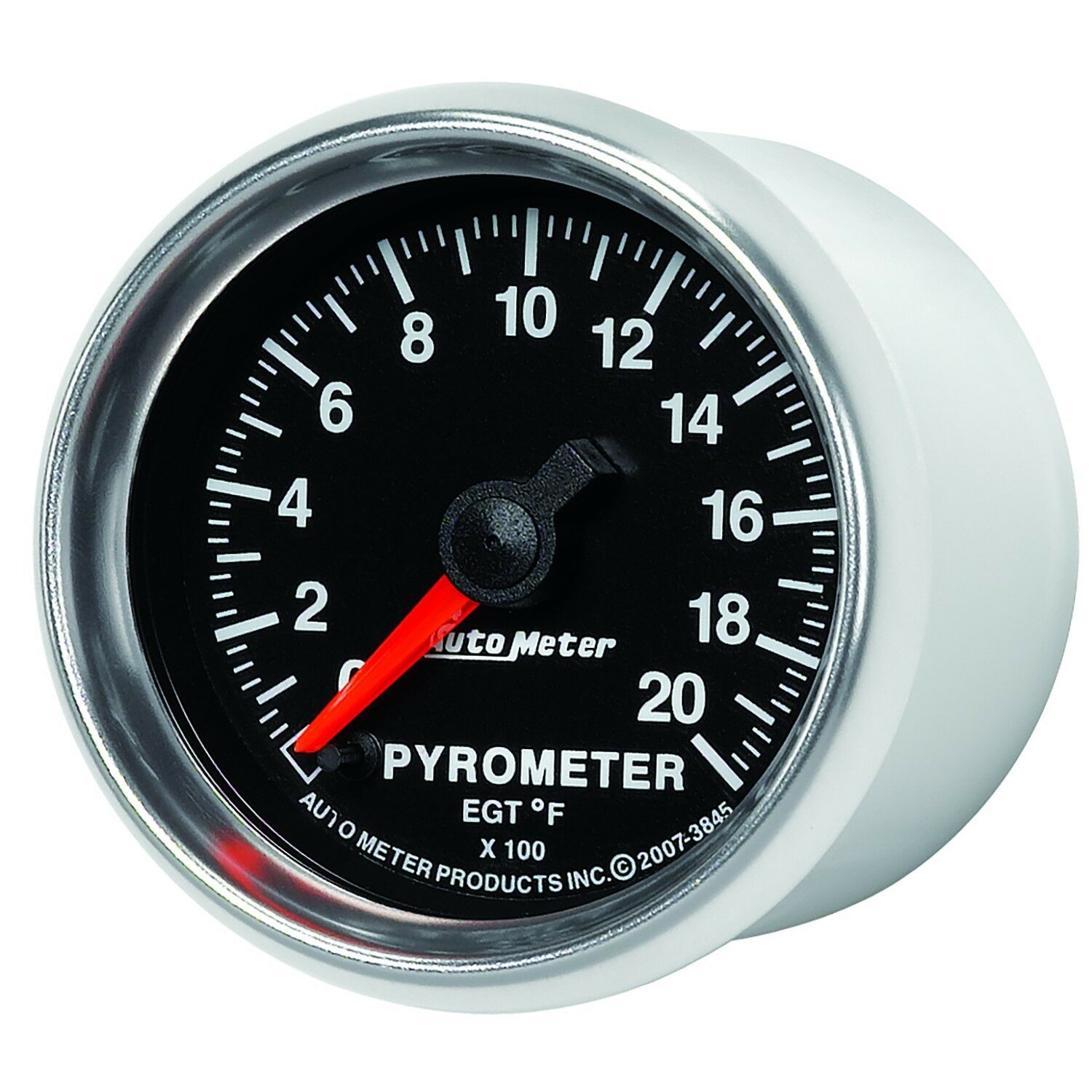 AutoMeter GS Series Analog Pyrometer Gauge 0-2000 °F - 3845