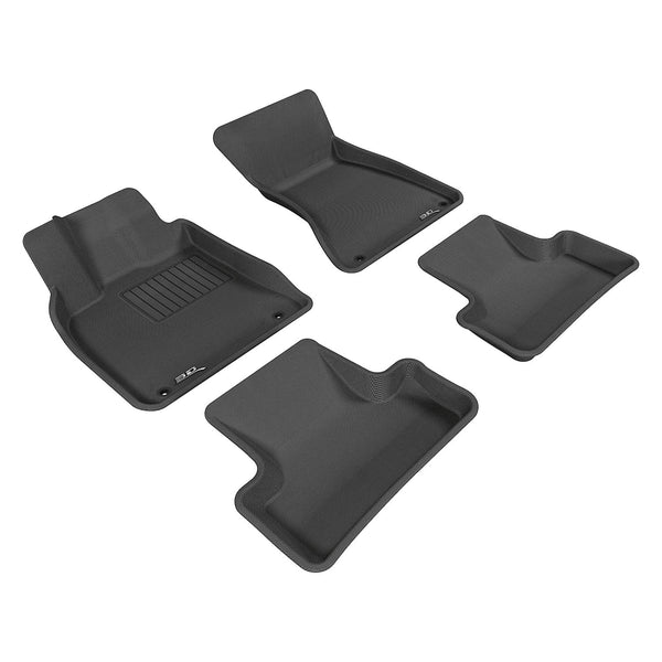 3D Mats Black Floor Liner Set For Audi Q5/SQ5 09-17/14-17 L1AD00901509